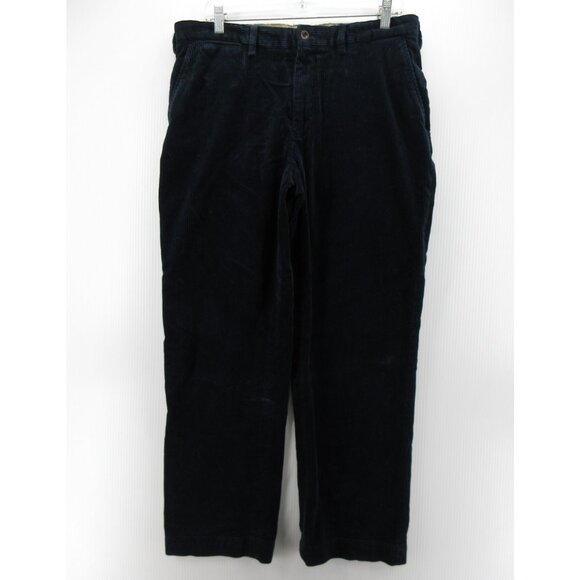 Ralph Lauren Polo Pants 34X30 Preston Corduroy Chino Trousers Cotton - Picture 1 of 10